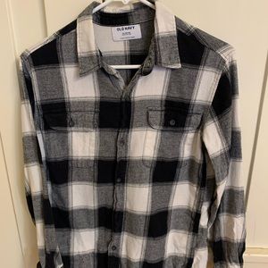 4 Old Navy Boys Flannel shirts.  Gently used.